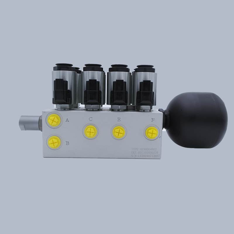 Solenoid valve set