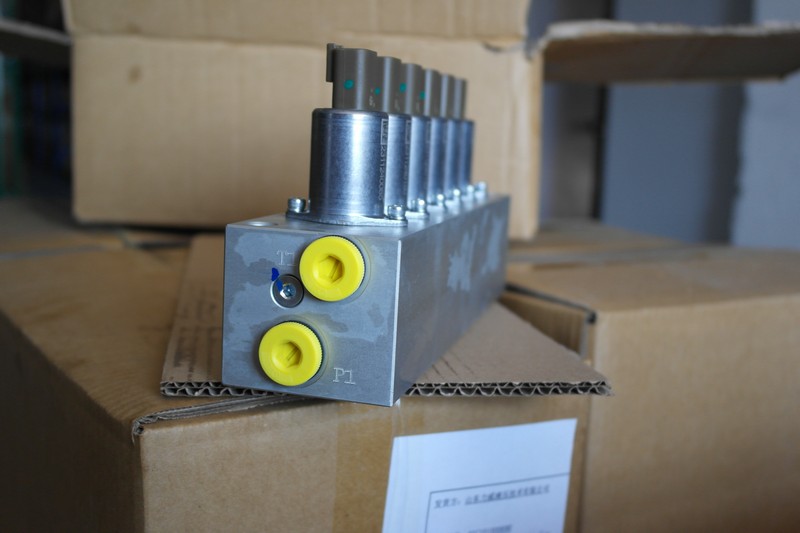 Pilot solenoid valve set